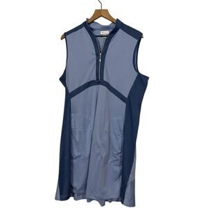 Greg Norman Womens Blue Athletic Dress Size XL